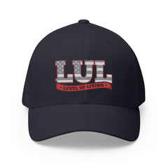 Level Up Living Embroidered Cap — LUL Patriotic Structured Hat