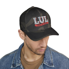 Level Up Living Embroidered Cap — LUL Patriotic Structured Hat