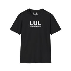 LUL "Level Up Living" Tee — Motivational Minimalist Graphic T-Shirt