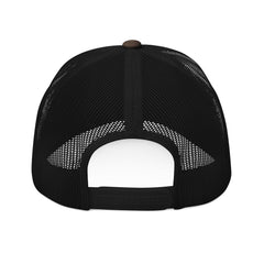 Camouflage Trucker Hat — "LUL Level Up Living" Embroidered Mesh Cap