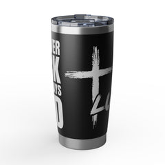 20oz Stainless Tumbler — "Vagabond" Inspirational Quote Travel Mug