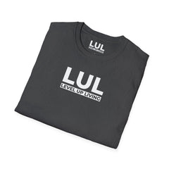 Level Up Daily Graphic T-Shirt — "Level Up Daily / Everyday / Level Up Living" Motivational Tee