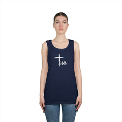 It's Never Luck It's Always God Tank Top — Faith-Based Christian Graphic Tank