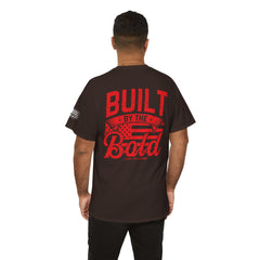 Built by the Bold T‑Shirt — Patriotic Classic Truck Graphic Tee