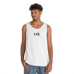 "Show Up. Level Up." Motivational Tank