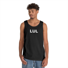 Level Up Living Tank Top — Motivational 'LUL' Fitness & Lifestyle Graphic