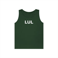 Level Up Living Tank Top — Motivational 'LUL' Fitness & Lifestyle Graphic