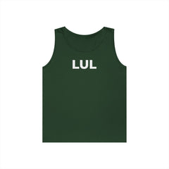 Level Up Living Tank Top — Motivational 'LUL' Fitness & Lifestyle Graphic
