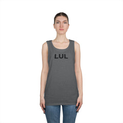 Level Up Living Tank Top — Motivational 'LUL' Fitness & Lifestyle Graphic