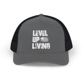 Level Up Living Snapback Trucker Hat