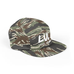 LUL "Level Up Living" Embroidered 5-Panel Cap — Casual Streetwear Dad Hat
