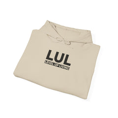 Built For More Hoodie — LUL "Level Up Living" Motivational Pullover