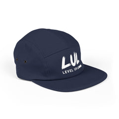 LUL "Level Up Living" Embroidered 5-Panel Cap — Casual Streetwear Dad Hat