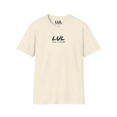 LUL "Level Up Living" Minimal Logo T-Shirt
