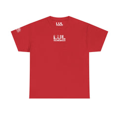 T-Shirt — 'No Comfort, No Growth' Distressed American Flag Graphic Tee