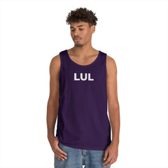 Level Up Living Tank Top — Motivational 'LUL' Fitness & Lifestyle Graphic
