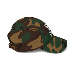Camo "Level Up Living" Classic Dad Cap