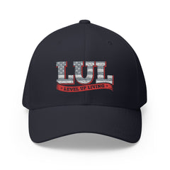 Level Up Living Embroidered Cap — LUL Patriotic Structured Hat