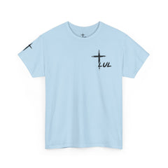 Faith Over Fear T-Shirt — LUL Cross Motivational Christian Tee