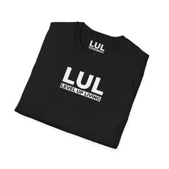 Level Up Daily Graphic T-Shirt — "Level Up Daily / Everyday / Level Up Living" Motivational Tee