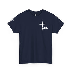 Faith Over Fear T-Shirt — LUL Cross Motivational Christian Tee