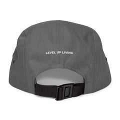LUL "Level Up Living" Embroidered 5-Panel Cap — Casual Streetwear Dad Hat