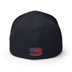 Level Up Living Embroidered Cap — LUL Patriotic Structured Hat