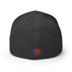 Level Up Living Embroidered Cap — LUL Patriotic Structured Hat
