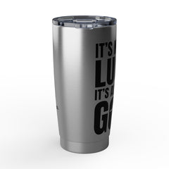 20oz Stainless Tumbler — "Vagabond" Inspirational Quote Travel Mug