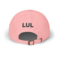 Level Up Living Dad Cap – Embroidered Motivational Baseball Hat (LUL)