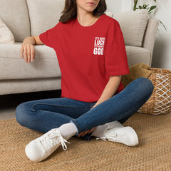 Faith 'It’s Never Luck, It’s Always God' T-Shirt — Level Up Living