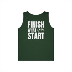 Finish What You Start - Level Up Living - Tank Top