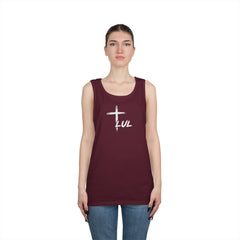 It's Never Luck It's Always God Tank Top — Faith-Based Christian Graphic Tank