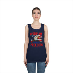 Discipline Create Freedom - Heavy Cotton Tank Top