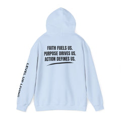 Faith Purpose Action Hoodie