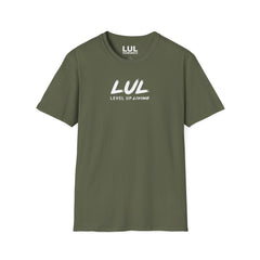 Level Up Living T‑Shirt — "Average Is a Choice" Motivational Tee