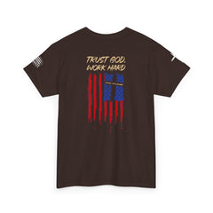 Patriotic "Trust God, Work Hard" T-Shirt