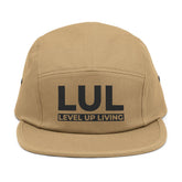 Level Up Living Embroidered 5-Panel Cap