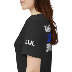 Level Up Living Tee — "Wake Up Lock In Level Up" Athletic Motivational T-Shirt