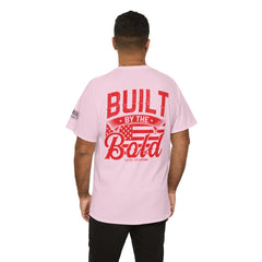 Built by the Bold T‑Shirt — Patriotic Classic Truck Graphic Tee