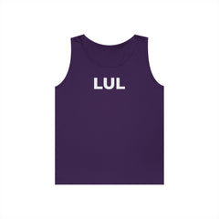 Level Up Living Tank Top — Motivational 'LUL' Fitness & Lifestyle Graphic