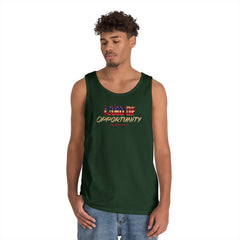 Tank Top - Land of Opportunity American Flag Graphic