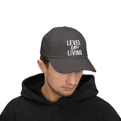 Camo "Level Up Living" Classic Dad Cap