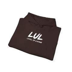 Level Up Living Hoodie – “Income Reflects Your Discipline” Motivational Pullover