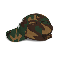 Camo "Level Up Living" Classic Dad Cap