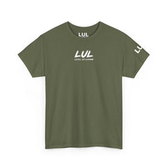 Level Up Living T-Shirt — Motivational Graphic Tee