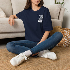Faith 'It’s Never Luck, It’s Always God' T-Shirt — Level Up Living