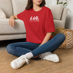 Level Up Living T‑Shirt — "Average Is a Choice" Motivational Tee
