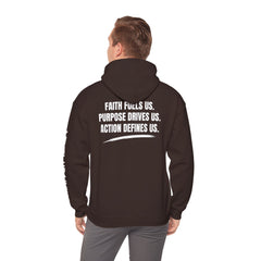 Faith Purpose Action Hoodie