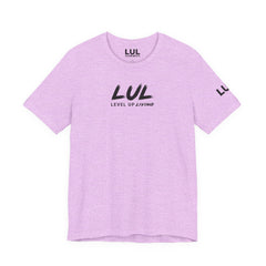 Level Up Living Tee — "Wake Up Lock In Level Up" Athletic Motivational T-Shirt